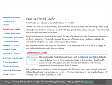 Tablet Screenshot of all-croatia.com